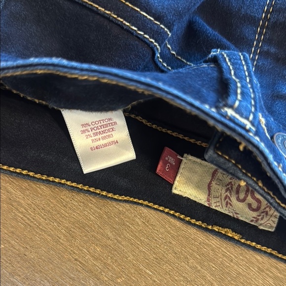 SO Navy Blue Denim Shorts - Picture 3 of 3